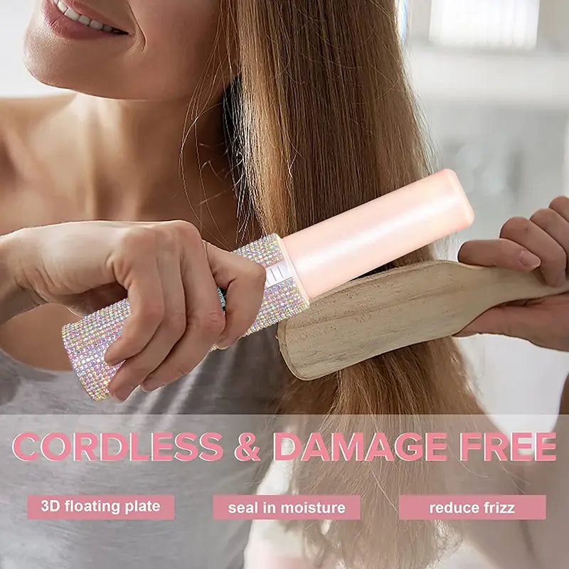 Electric Hair Straightener And Curler