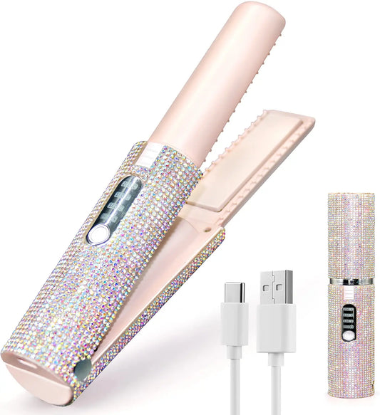 Electric Hair Straightener And Curler